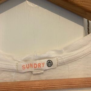Sundry small “greetings” tank top